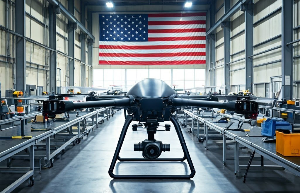 US manufactured drones